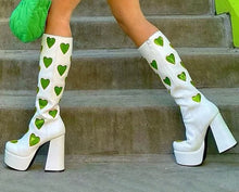 Load image into Gallery viewer, Love Heart Fashion Boots
