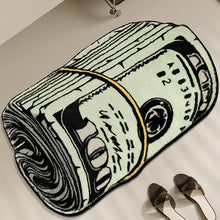 Load image into Gallery viewer, Bank Roll Plush Rug
