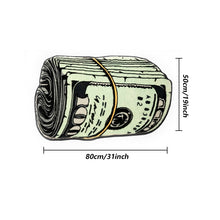 Load image into Gallery viewer, Bank Roll Plush Rug
