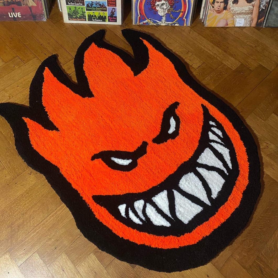 Flame On Plush Rug