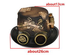 Load image into Gallery viewer, Remnant Tinkerer Top Hat With Goggles
