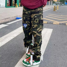 Load image into Gallery viewer, Smokie Green Camo Fashion Trousers
