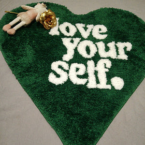 Self Love Grass Plush Rug