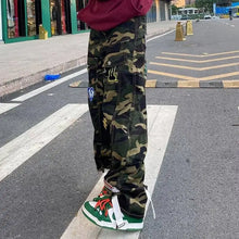 Load image into Gallery viewer, Smokie Green Camo Fashion Trousers
