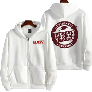 Raw Premium Zip-Up Hoodie