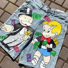 Load image into Gallery viewer, Money Bags Smokie Jean Shorts
