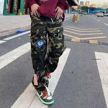 Load image into Gallery viewer, Smokie Green Camo Fashion Trousers
