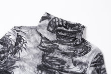 Load image into Gallery viewer, Smoke Dragon Ninja Raiden Dress
