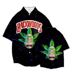 Backwoods Rick Leaf Hawaiian Shirt