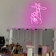 Load image into Gallery viewer, Smokie Fingers Neon Light
