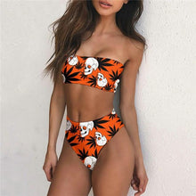 Load image into Gallery viewer, Skull Stoner Leaf Swimsuit
