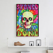 Load image into Gallery viewer, Stoned to the Bone Unframed Silk Canvas Poster
