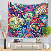 Load image into Gallery viewer, Abstract Mural Artists Tapestry
