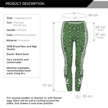 Load image into Gallery viewer, White Stripe Super Stretch Comfort Leggings
