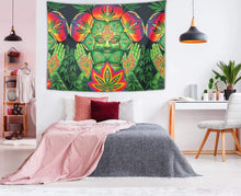 Load image into Gallery viewer, Leaf God Museum Gallery Wall Tapestry
