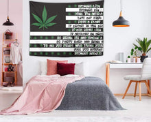 Load image into Gallery viewer, Stoner&#39;s Extra Large Flag Tapestry
