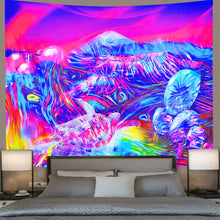 Load image into Gallery viewer, Extra Large Trippy Landscape Tapestry
