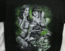 Load image into Gallery viewer, 420 Biker Babes Tshirt
