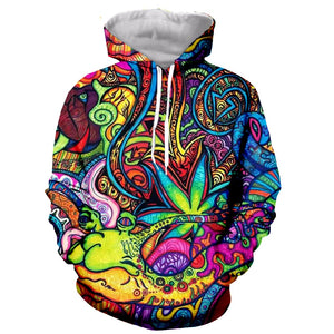 Psychedelic Leaf Fall/Winter Collection 2020 Hoodie/Sweatshirt