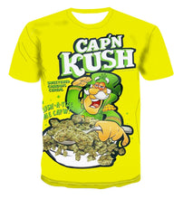 Load image into Gallery viewer, Cap&#39;n Kush Breakfast Tshirt
