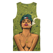 Load image into Gallery viewer, Kush Bae Smokie Collector Summer Tank Top
