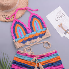 Load image into Gallery viewer, Hand Crocheted Bohemian Beach Set

