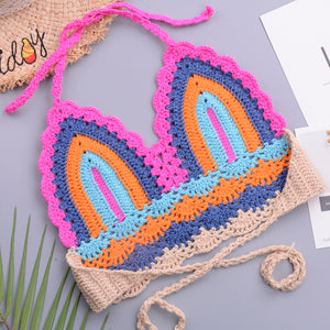 Hand Crocheted Bohemian Beach Set