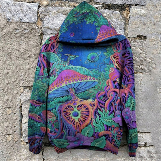 Other World Psychedelic King Hoodie