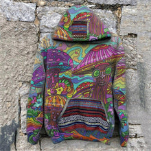 Load image into Gallery viewer, Happy World Psychedelic King Hoodie
