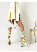 Load image into Gallery viewer, Flower Child Leaf Fashion Boots
