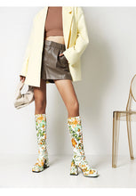 Load image into Gallery viewer, Flower Child Leaf Fashion Boots
