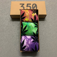 Load image into Gallery viewer, Smokie Leaf Summer 3 Pack Socks (with box)
