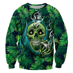 Skull Leaf Sweatshirt