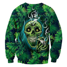 Load image into Gallery viewer, Skull Leaf Sweatshirt
