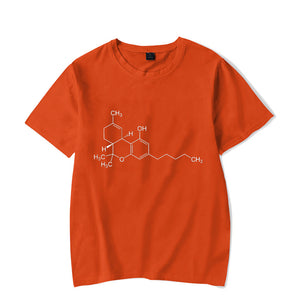 THC Molecule Glow In The Dark Tshirt