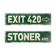 Load image into Gallery viewer, Stoner Ave Metal Street Sign
