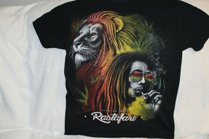 Rastafari Bold Lion of Truth Tshirt