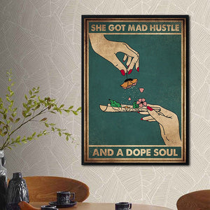 Blunt of Life Cotton Canvas Poster