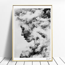 Load image into Gallery viewer, Smoke Goddess Unframed Canvas
