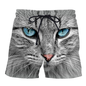 Weed Kitty Casual shorts, Swimming Trunks