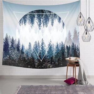 150CMX130CM Extra Dimension Forest Tapestry, Video Backdrop or Beach Blanket
