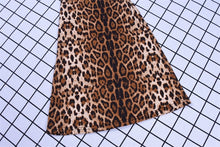 Load image into Gallery viewer, Leopard High Waist Fashion Bell Bottoms
